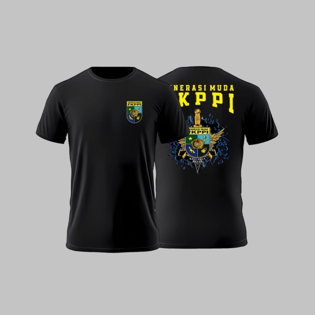 Kaos Atasan Pria/Laki-laki Dewasa GENERASI MUDA FKPPI Lengan Pendek