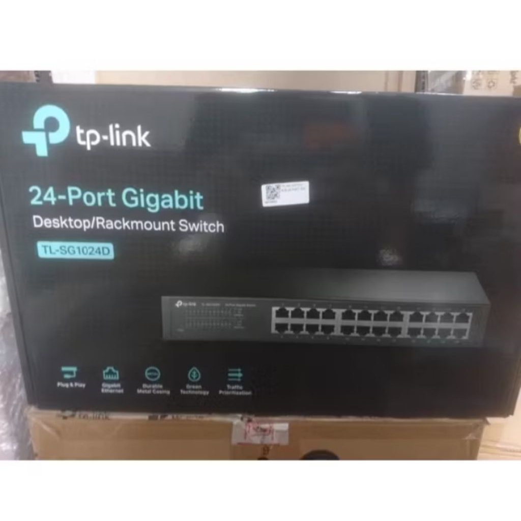 TP-LINK switch hub 24-port Gigabit TL-SG1024D