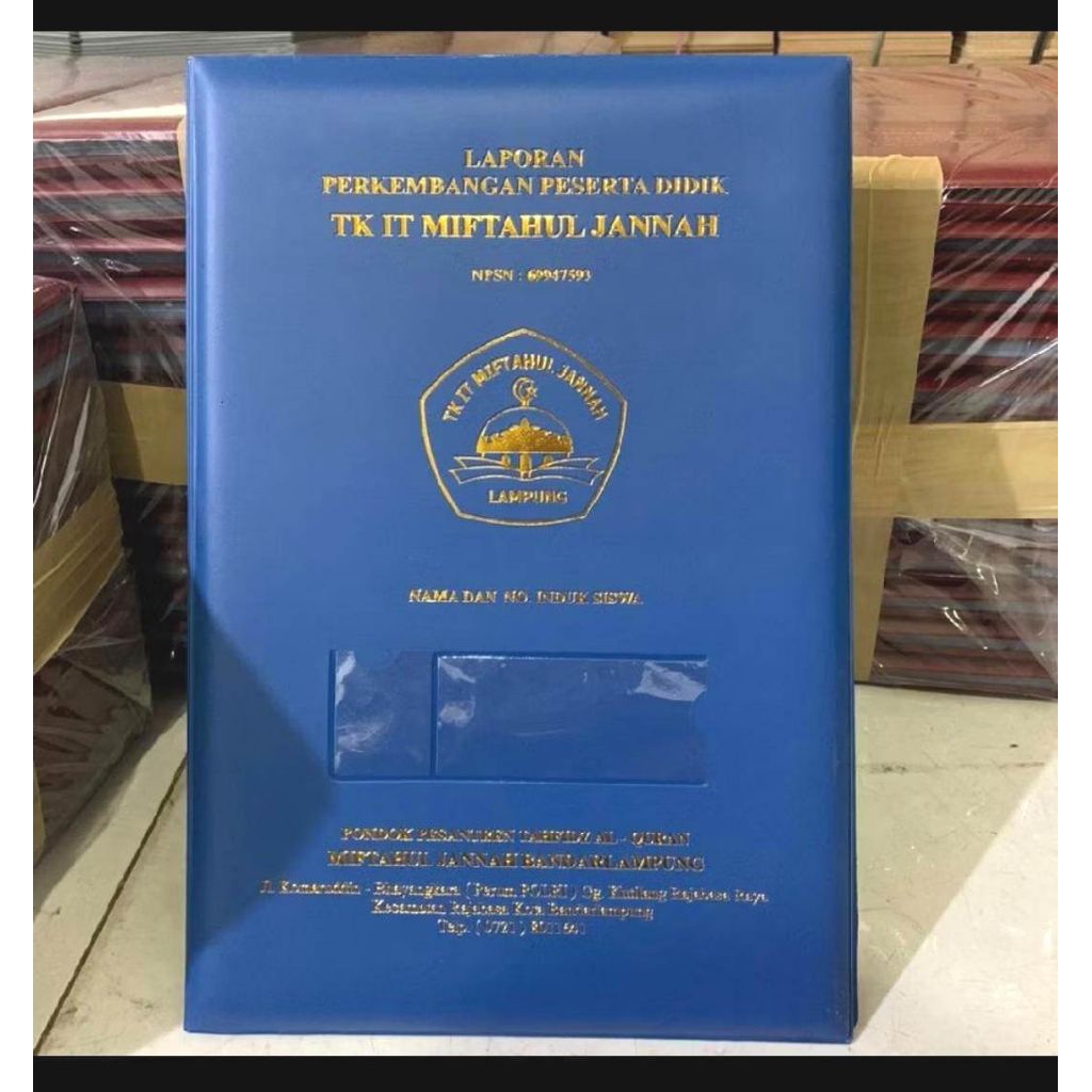 Map Raport / Map Sampul Ijazah / Map K13 SD/SMP/SMA