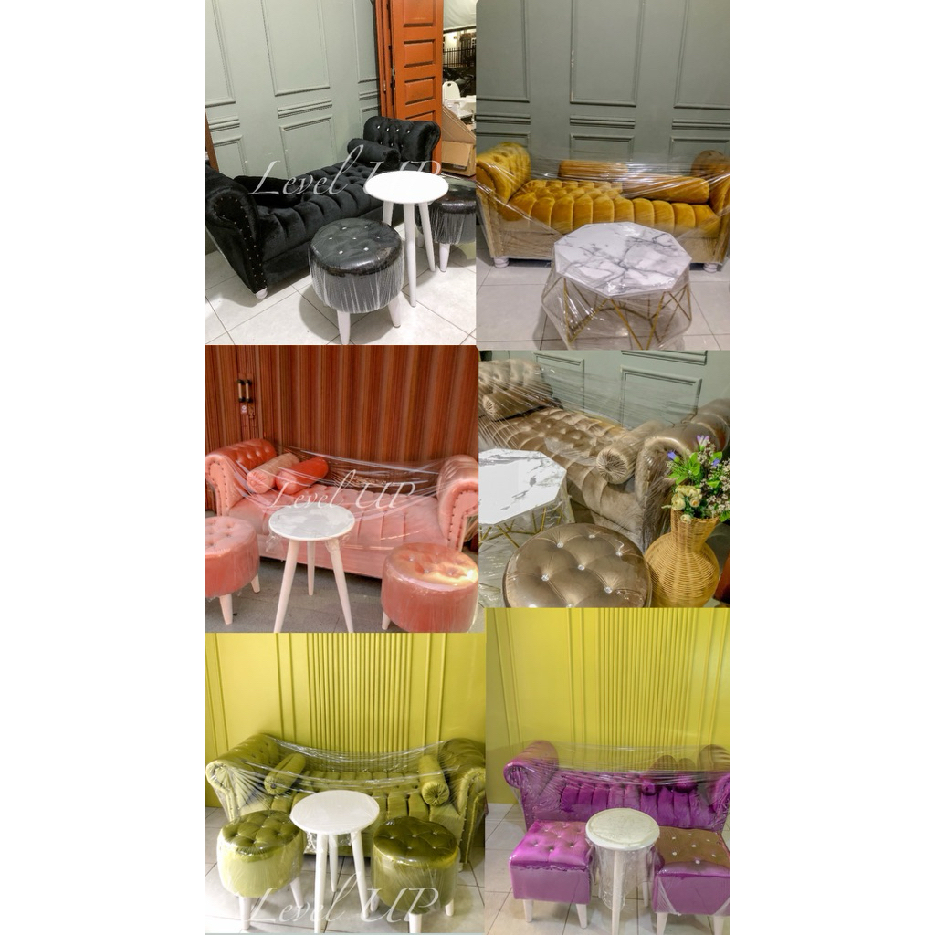 Sofa bench set Meja Granit/HPL