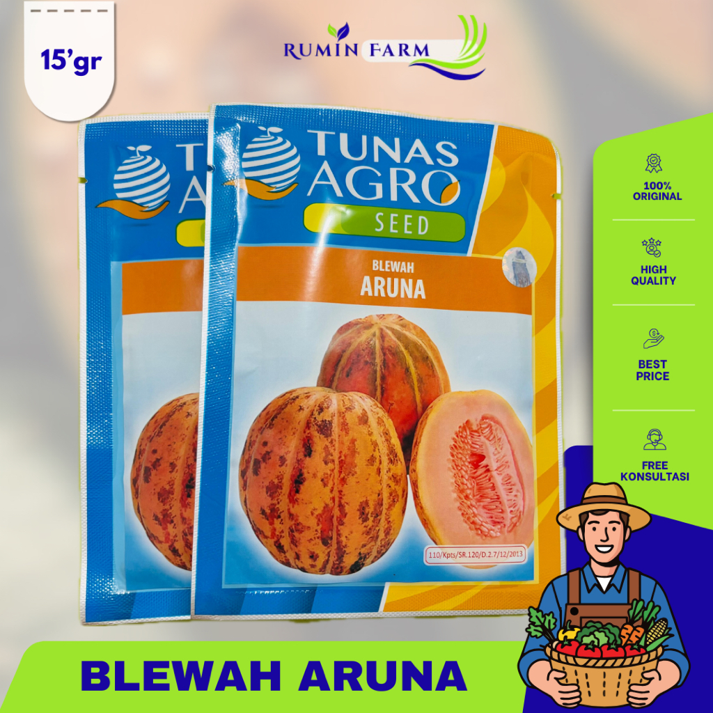 Benih Blewah Aruna 15 gram Cap Tunas Agro Seed