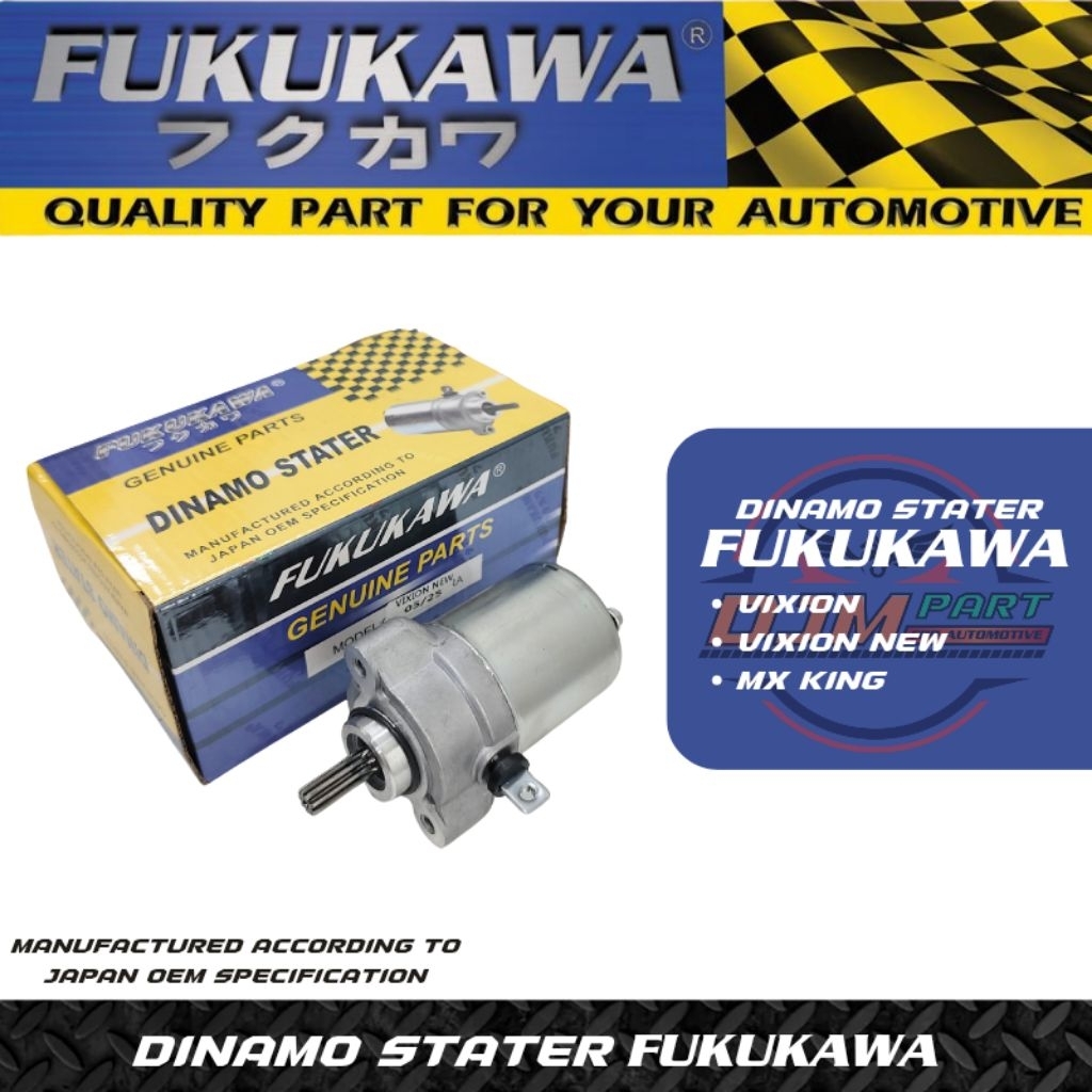 Dinamo Stater Vixion Vixion New Original Fukukawa