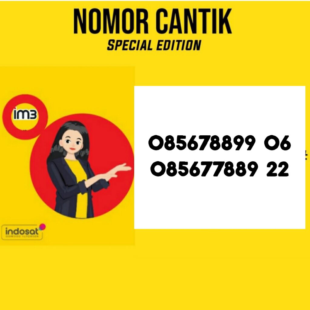 nomor cantik Indosat 11 digit urut naik