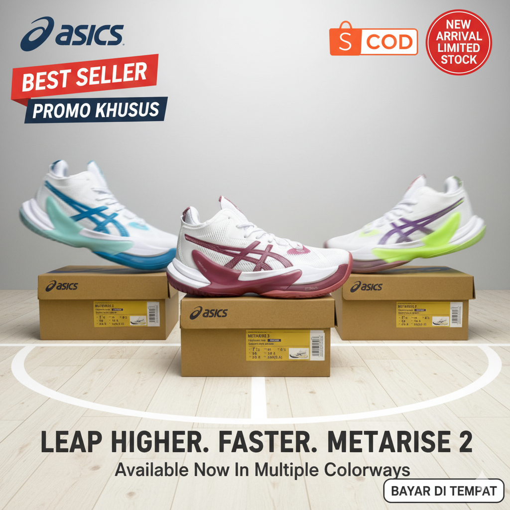SEPATU ASICS METARISE 2//ASICS METARISE 2
