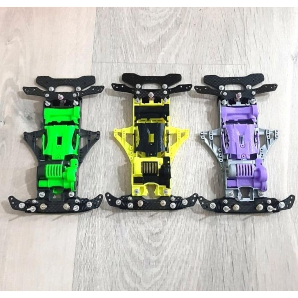 Tamiya STO FMA Chassis Suspensi Pivot Anchor Carbon