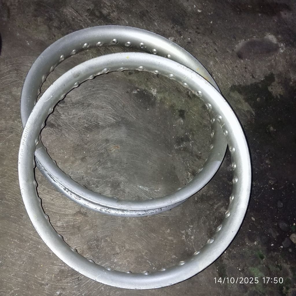 velg TDR ushape ring 17 160/185 silver hole 36