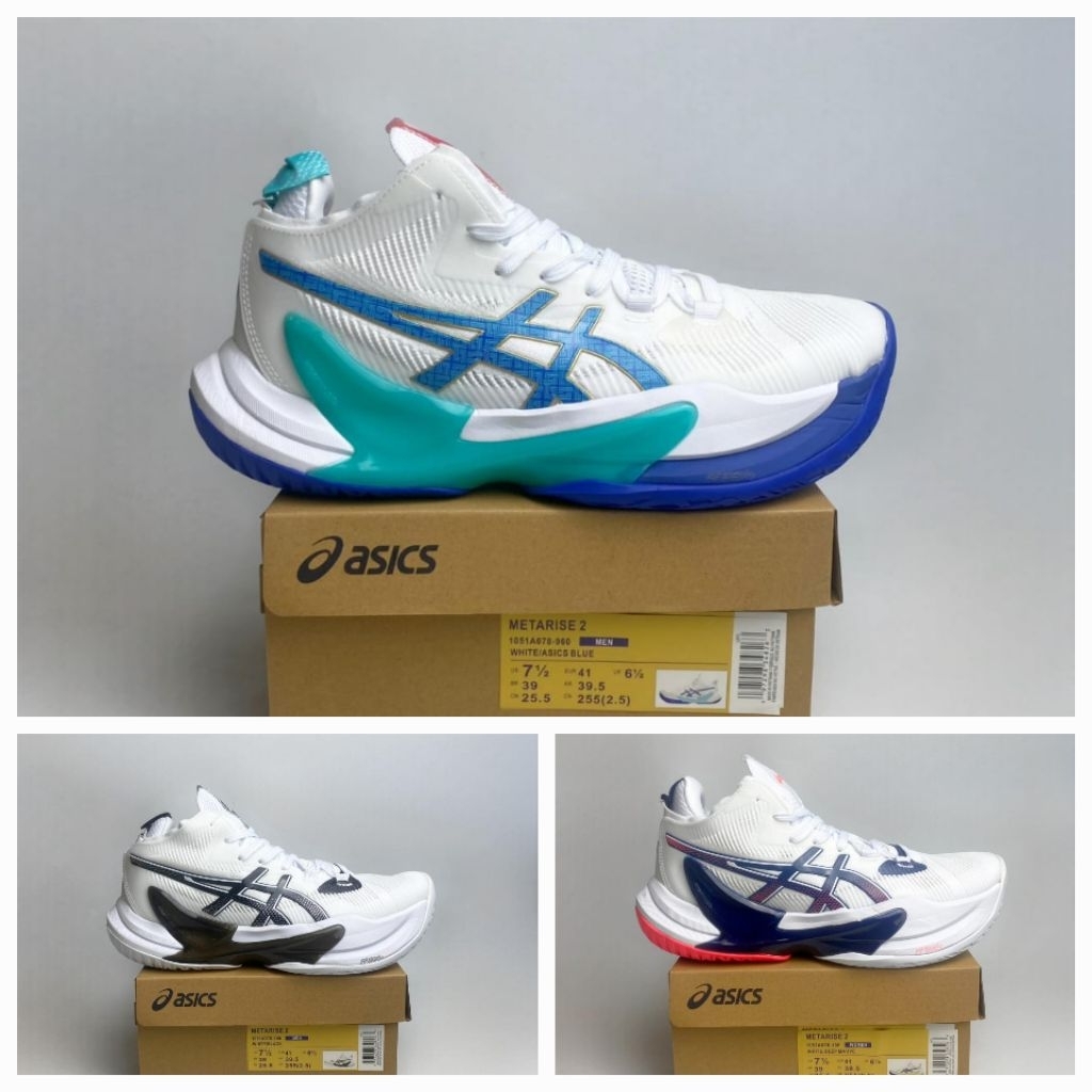 SEPATU ASICS METARISE ORIGINAL VIETNAM / SEPATU VOLLY BOS IBUN