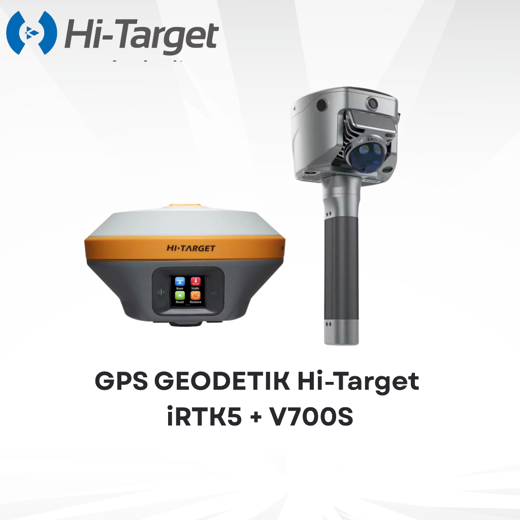 GPS Geodetik Hi-Target V700S Slam RTK + Hi-Target iRTK5
