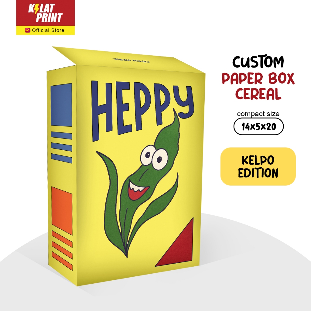 Gift Box Custom Cereal Kado Ala Kelpo Edition