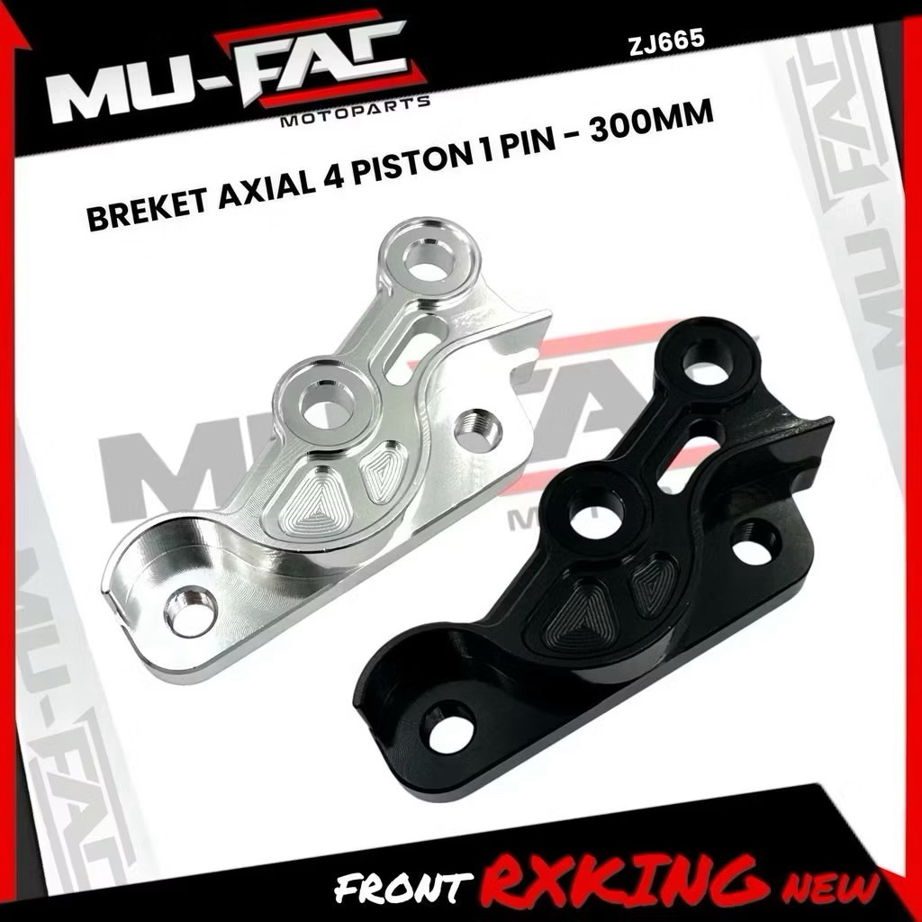 BREKET KALIPER RX KING NEW/ RXKING OLD 300MM CNC COCOK KALIPER KTC/ KYTA/BREMBO
