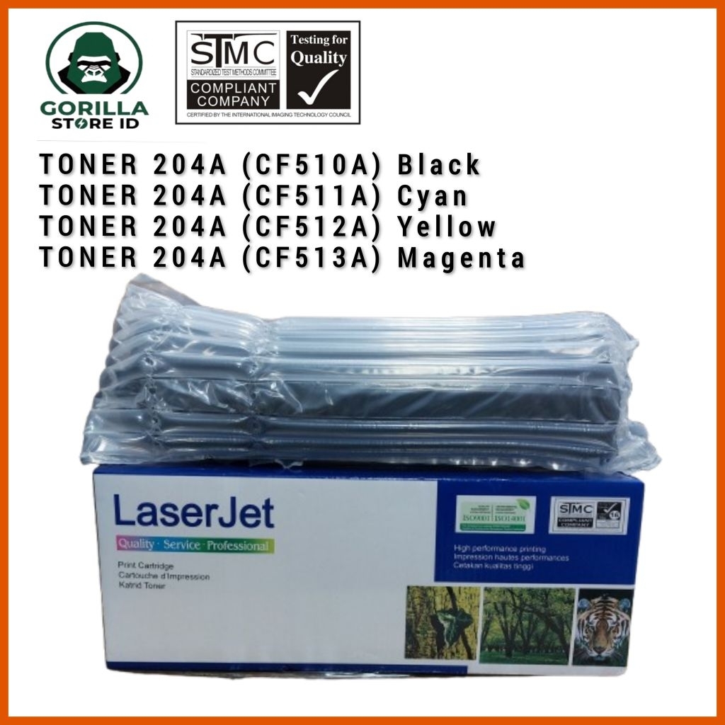 Toner Compatible 204A (CF510A, CF511A, CF512A, CF513A)