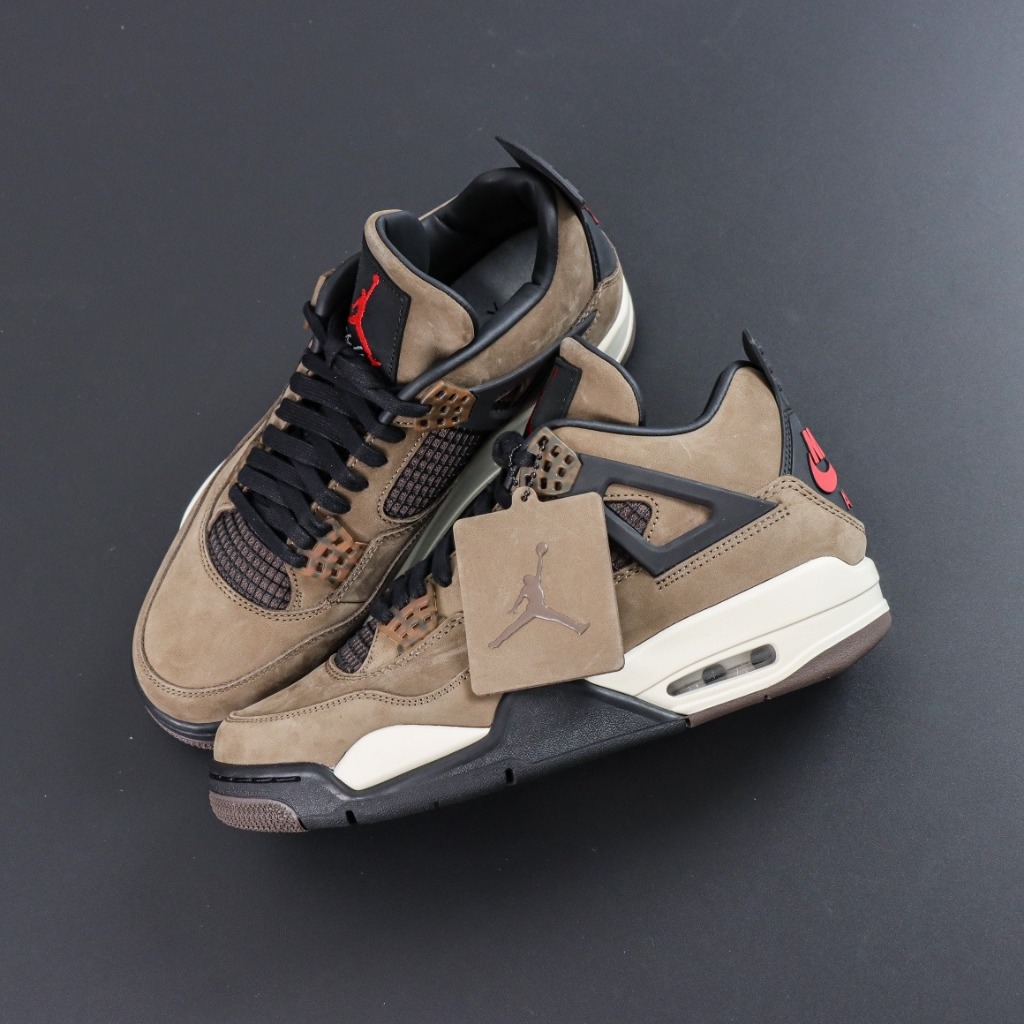 Travis Scott x Air Jordan 4 Retro Olive