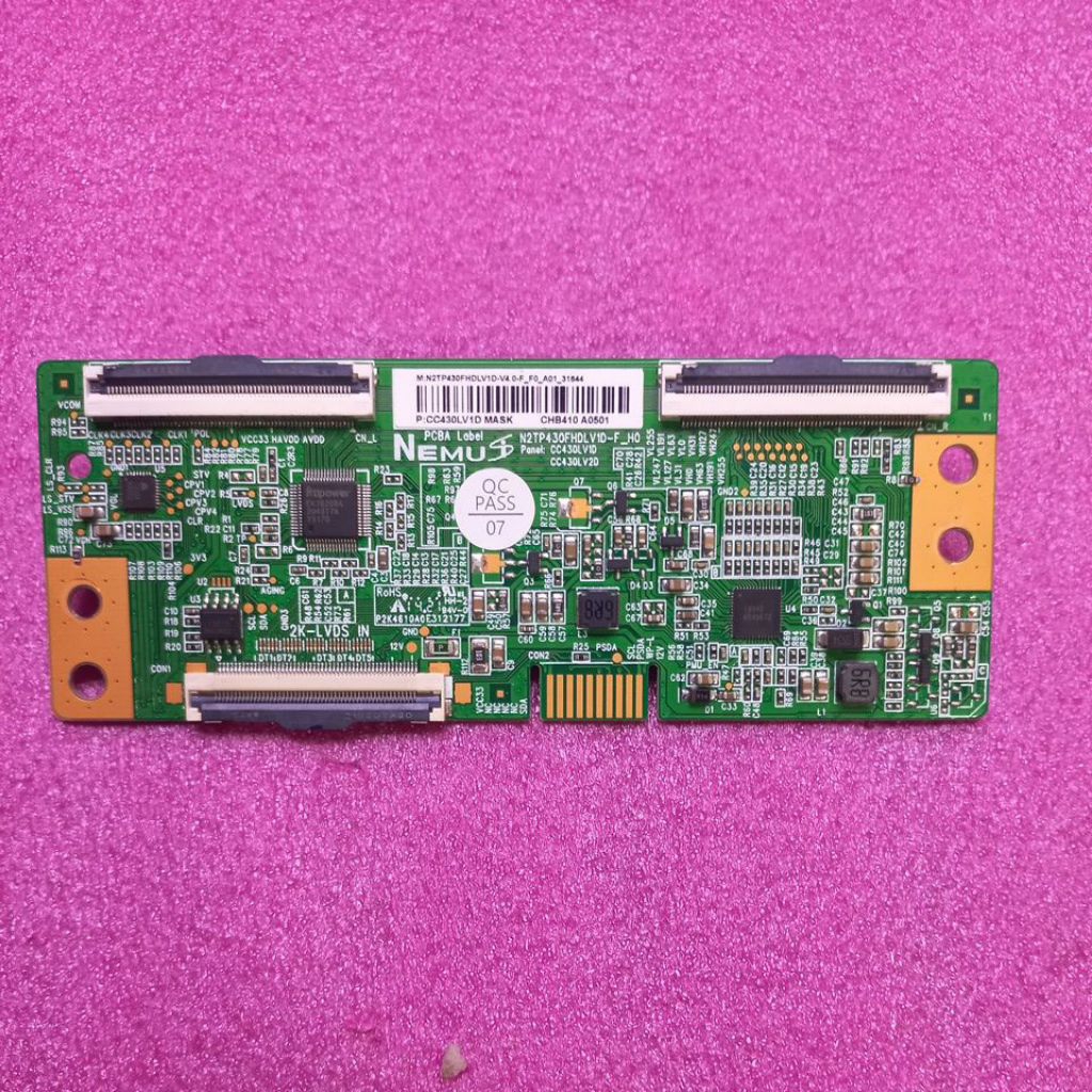 Ticon Tcon Tikon Tv Led 43INC NEMUS CC430LV1D Panel PANDA