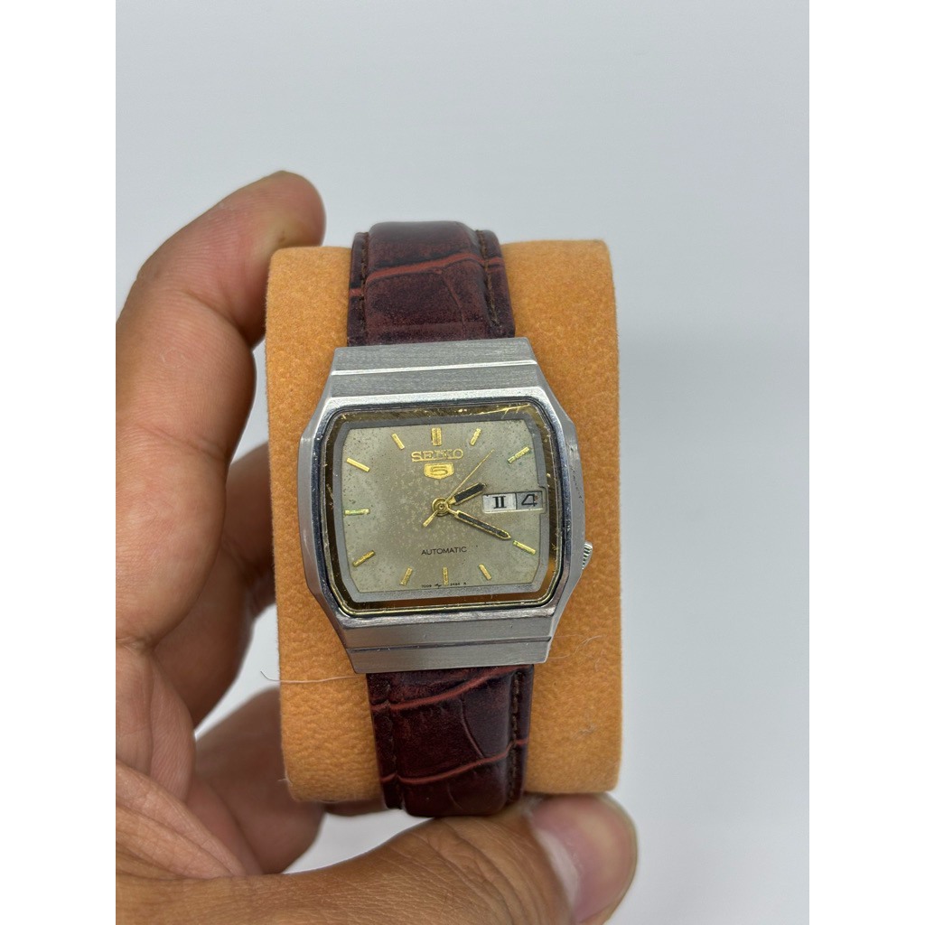 Seiko 5 Automatic Kotak Grey Dial