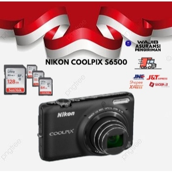NIKON COOLPIX S6500 / CAMERA DIGITAL NIKON COOLPIX S6500 / S6500