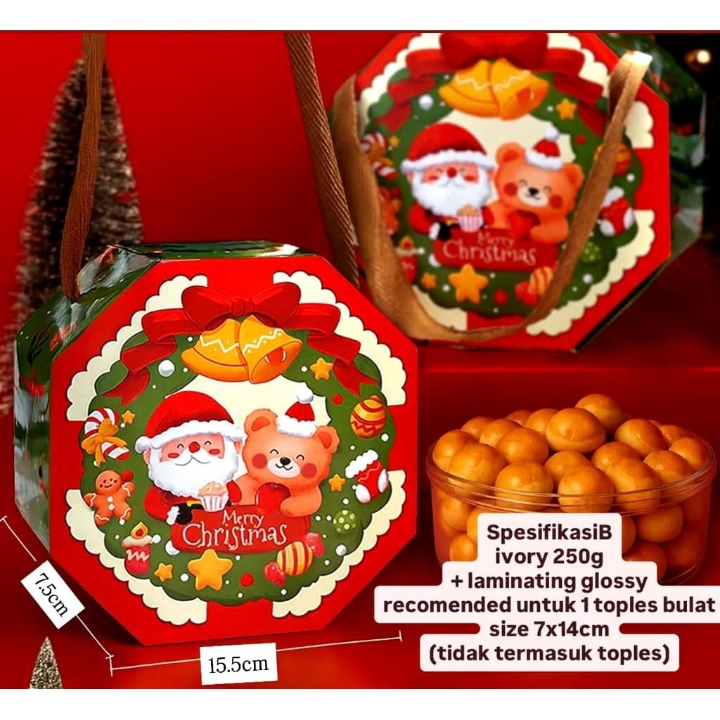 Box Kue Natal/Box Hampers Natal