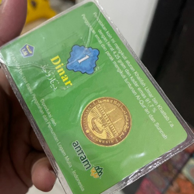 TERMURAH - EMAS ANTAM 1 DINAR 100% ORIGINAL