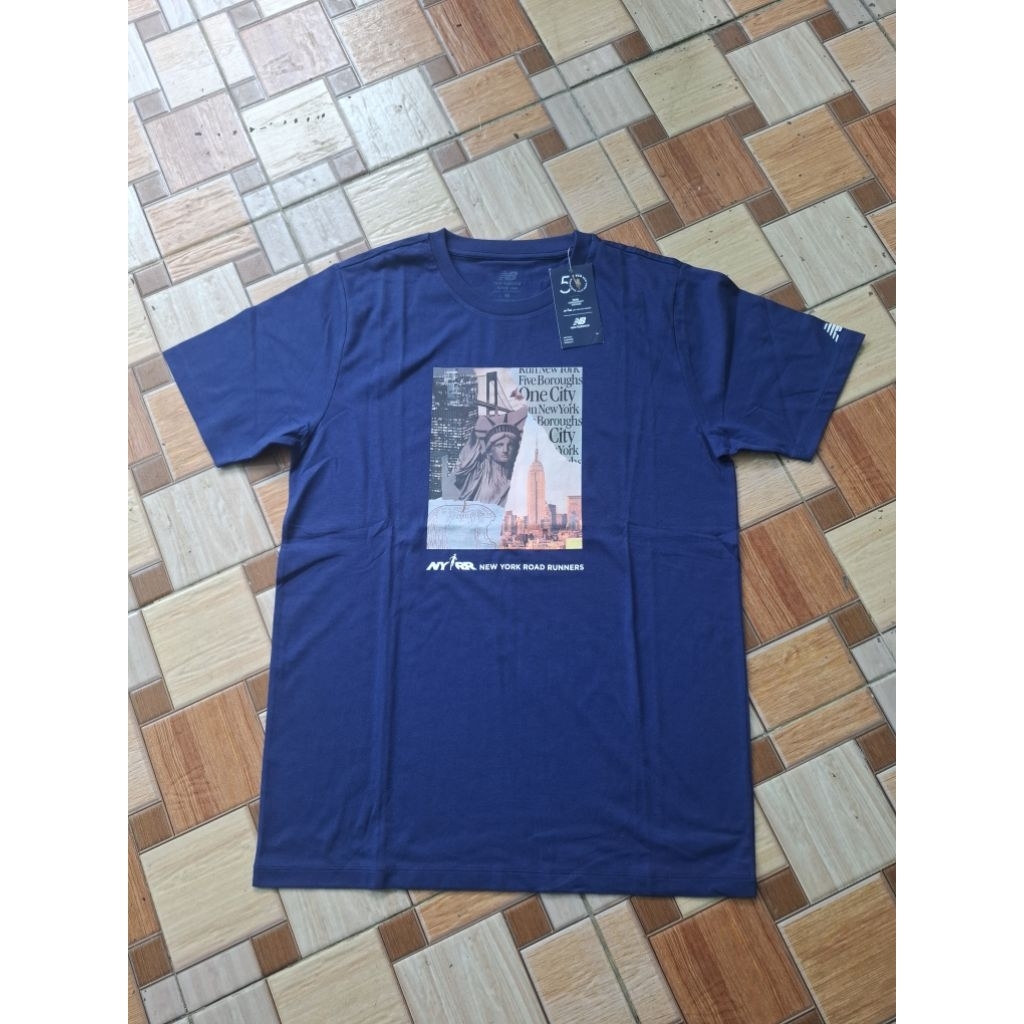 KAOS LARI ORIGINAL MENS NYC ROAD RUNNER GRAPHIC 2025 RUNNING TEE SHIRT