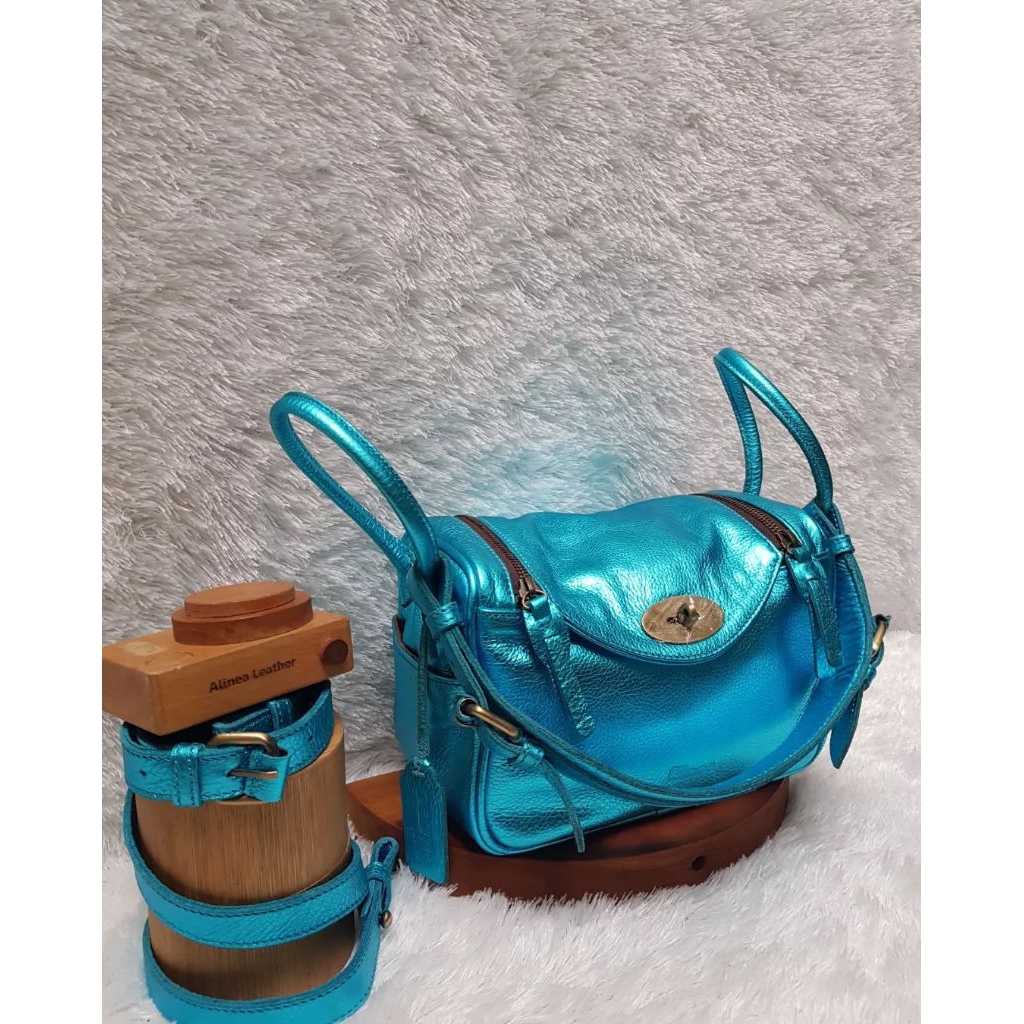 Tas Lintang Small Alinea Leather kulit asli premium