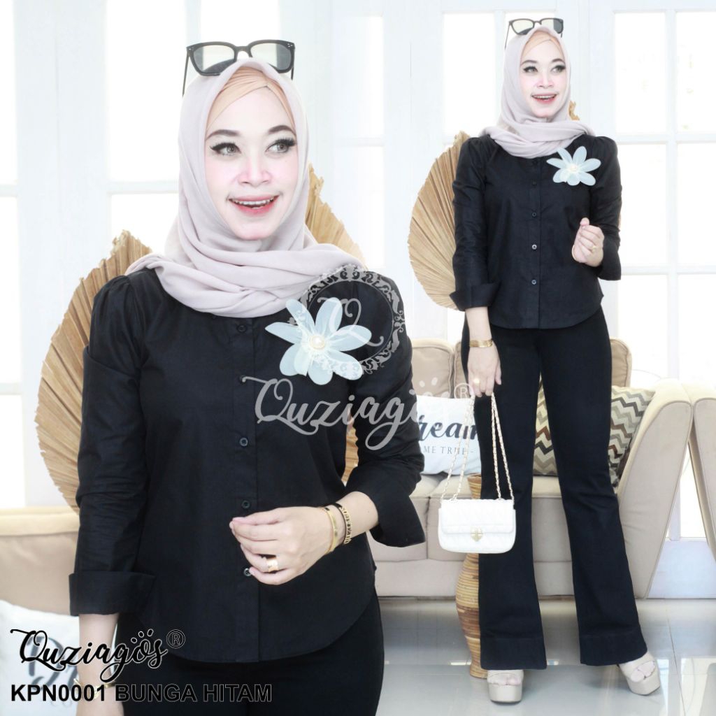 Quziagos Kemeja Puffy Flow 001