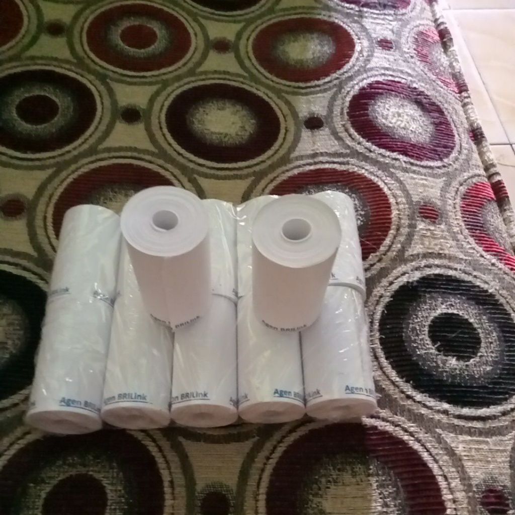 kertas thermal EDC brilink dan prin bluetooth
