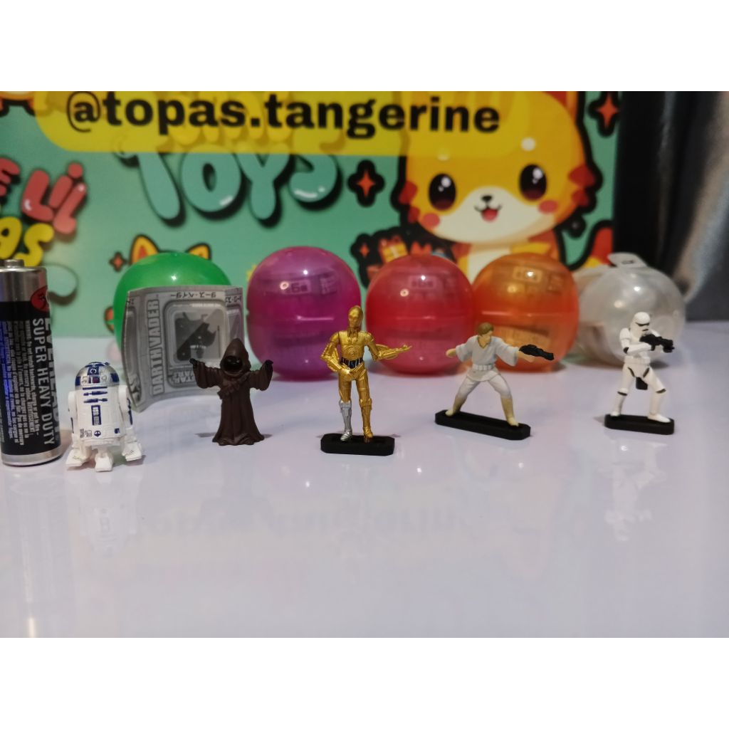 Star Wars Figur Gashapon Set