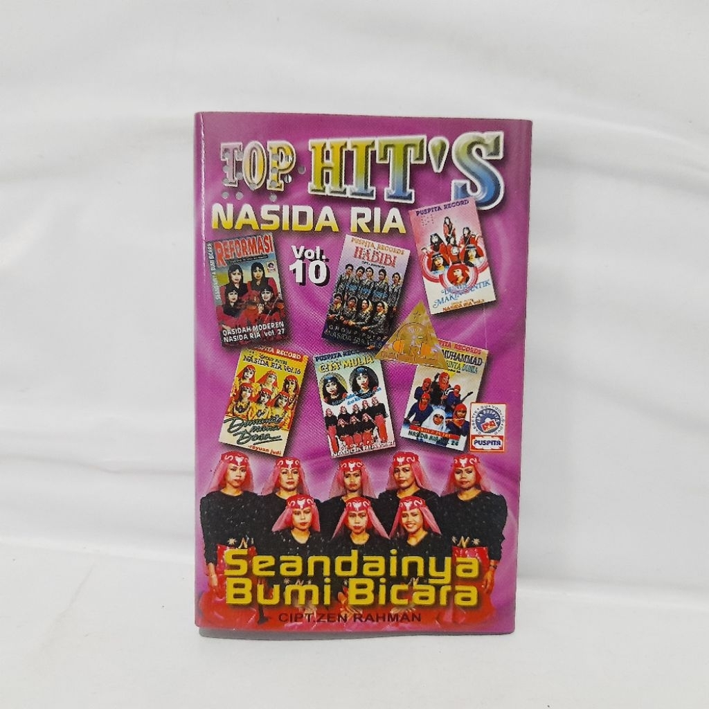 Kaset Top Hits Nasida Ria Vol. 10 - Seandainya Bumi Bicara
