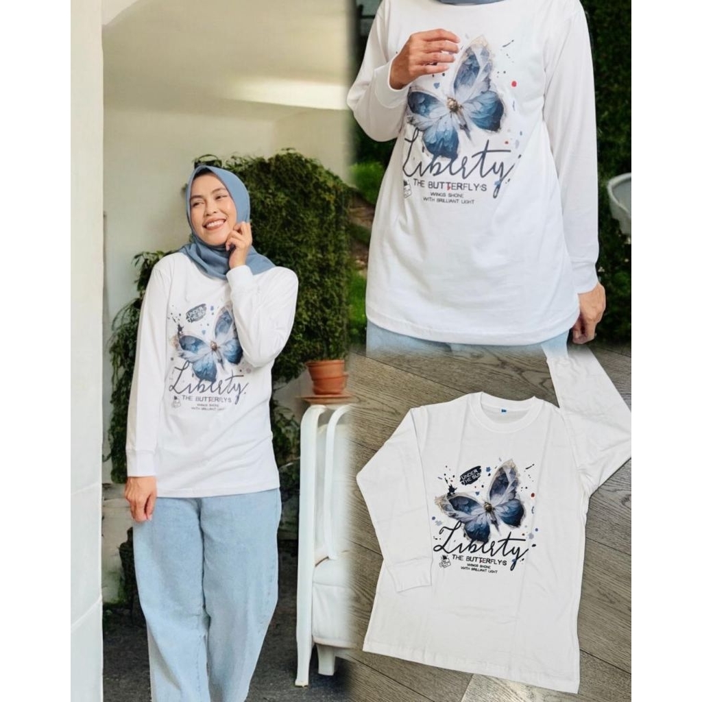 KAOS LIBERTY ATASAN WANITA