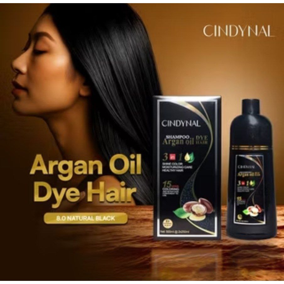 Herbal Hair Dye Shampoo Cover White Hair Shampoo, Pewarna Rambut Hitam Coklat