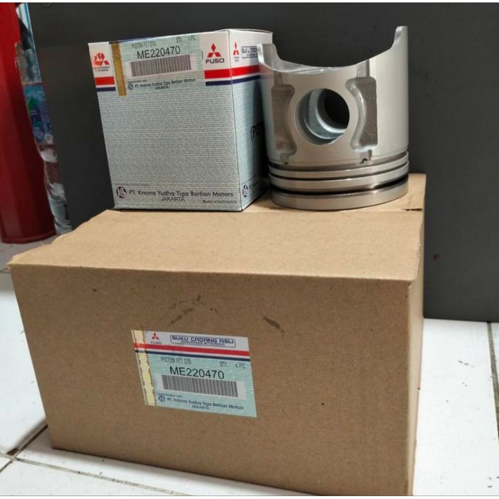 SEHER STD SET PISTON MITSUBISHI CANTER PS125 STD ORIGINAL ME220470
