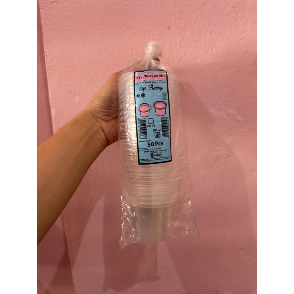 cup puddding 90ml 50pc. cup pudding es krim 90ml isi 50pc