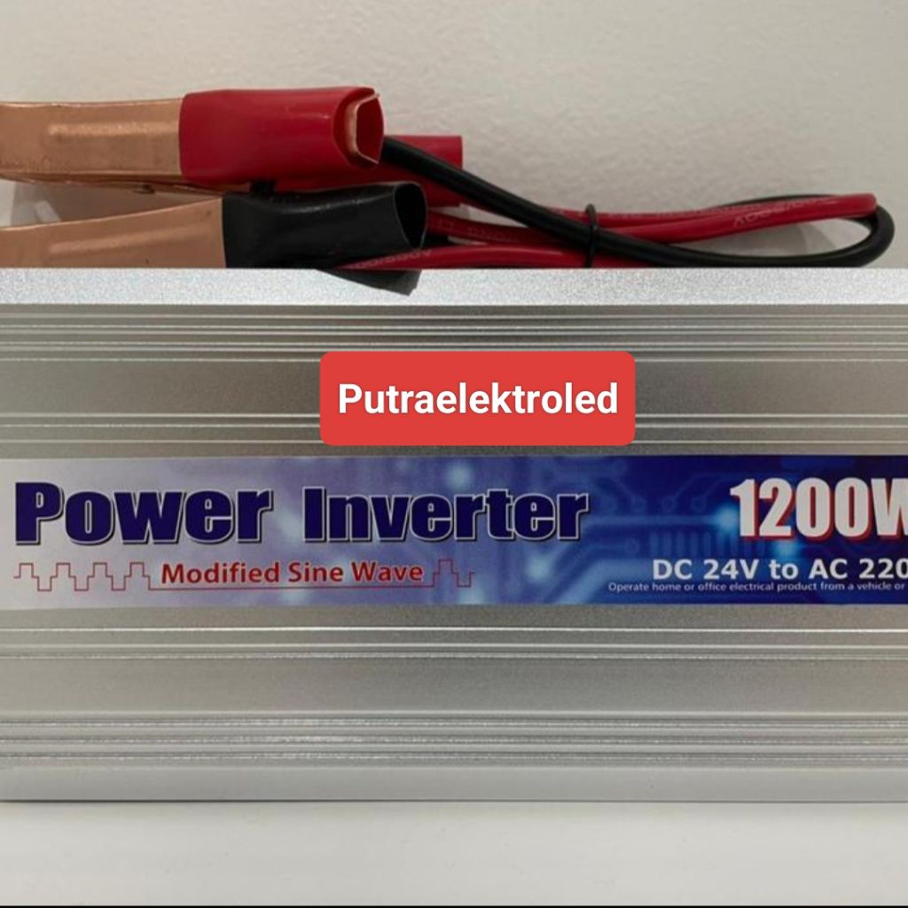 Inverter 1200 Watt DC 24V to AC 220V USAT / inverter 24 Volt - 220 Volt 1200 W Usat