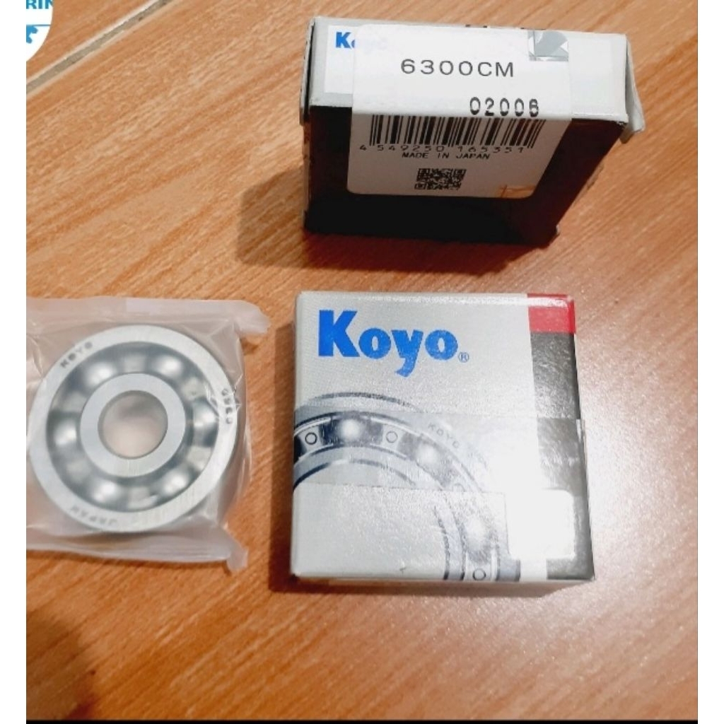 LAHER BEARING 6300 MEREK KOYO JAPAN
