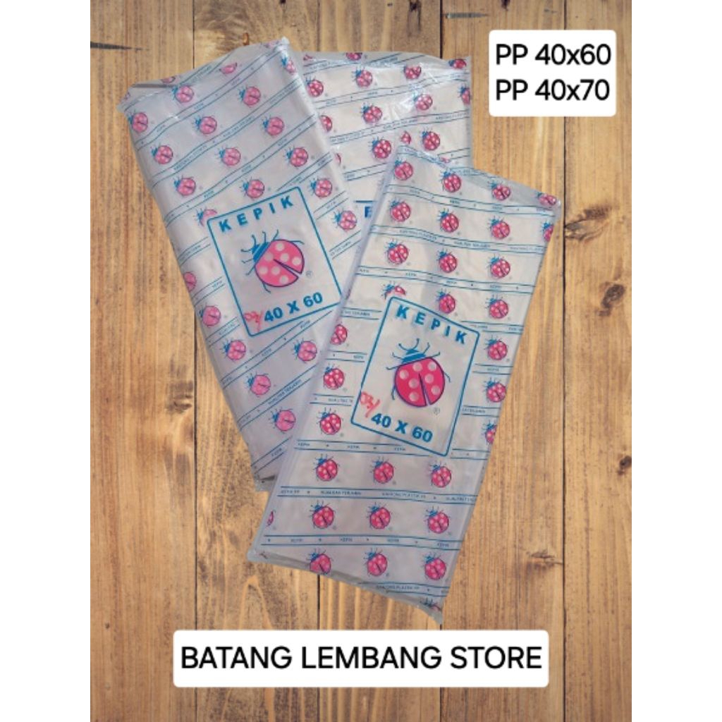 Plastik PP Bening KEPIK 40x60 40x70