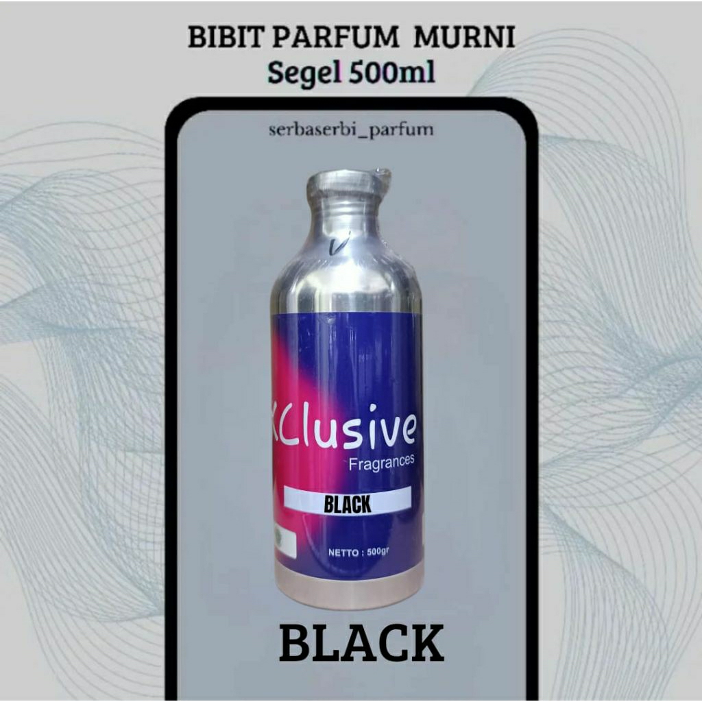 PARFUM BLACK INSPIRED AIGNER BLACK FOR WOMEN BY XCLUSIVE 500ML SEGEL