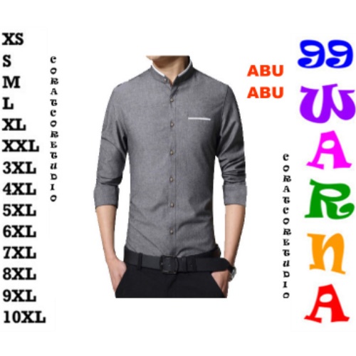 29 WARNA WARNI TC87 COLLECTION THE CLOVER 87  CORATCORETUDIO Kemeja Pria Hem Cowok Baju Muslim Yaman