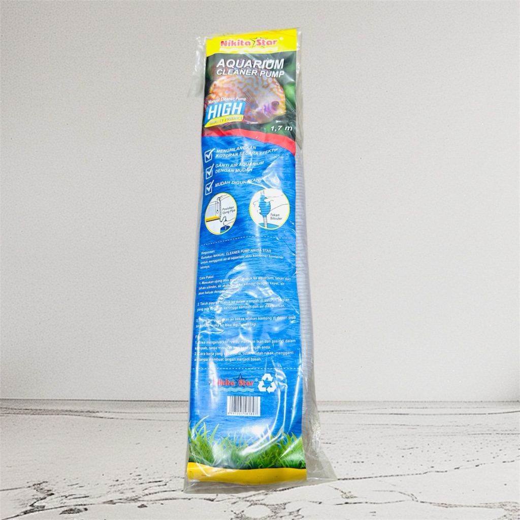 Alat Penyedot Air Aquarium CLEANER PUMP SAKKAI PRO / NIKITA STAR