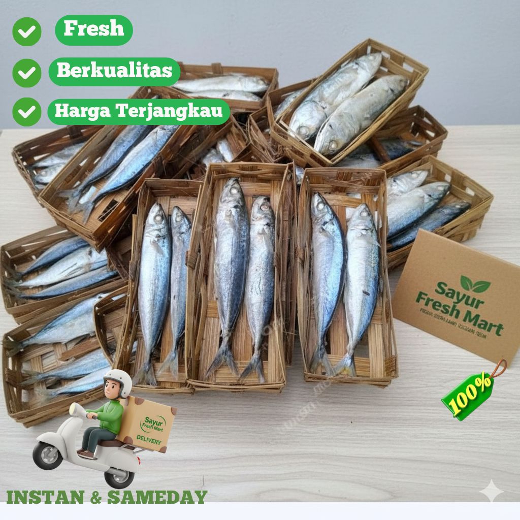 Ikan Cue Keranjang Salem & Layang isi 2 Pcs