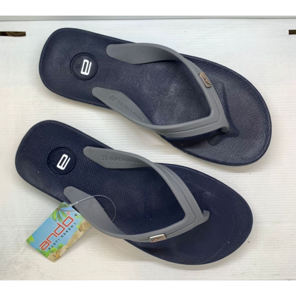 sandal karet Ando Thunder 02 nyaman&awet