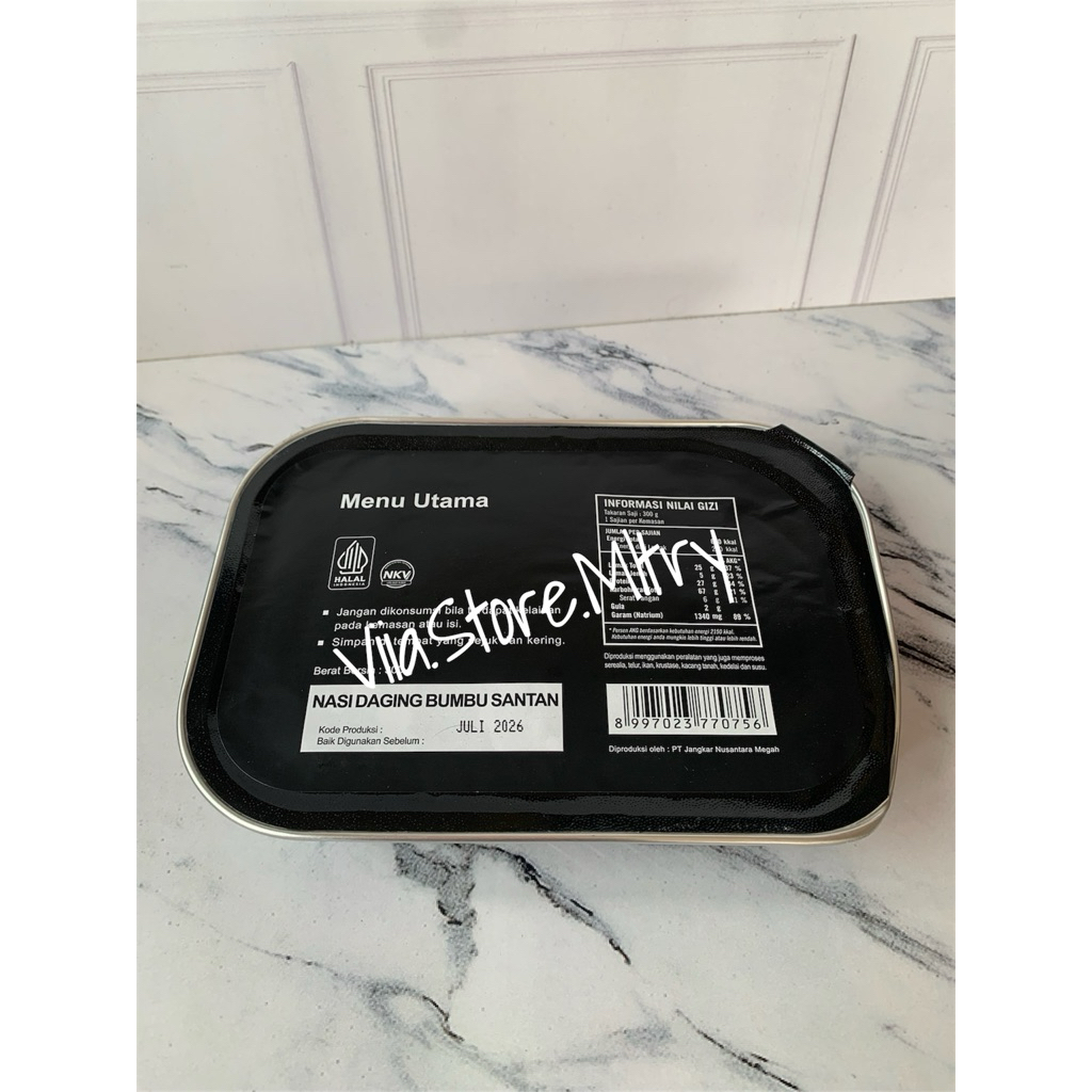 Nasi Saja / Ransum Ecer Naraga / Makanan TNI