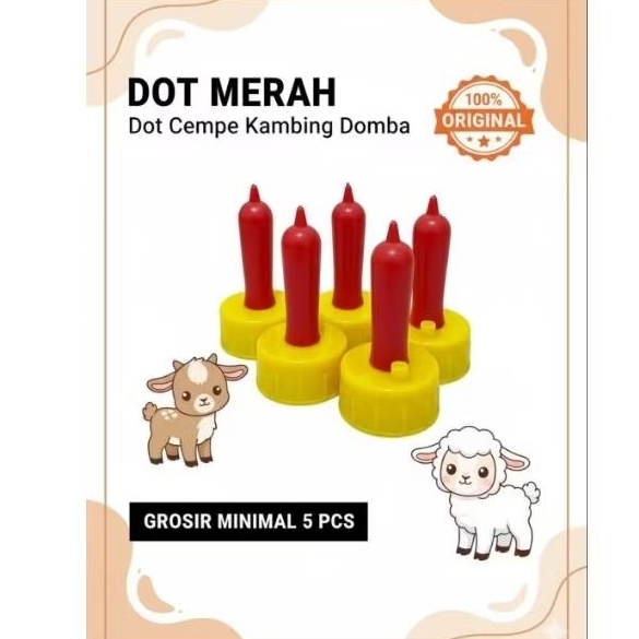 GROSIR Dot Merah - dot cempe kambing domba