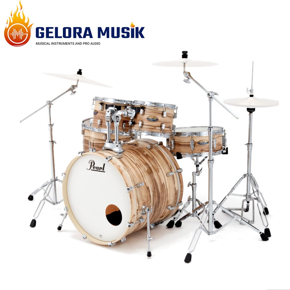 Drum Set Pearl Decade Maple  DMPC925SP/C Gloss Exotic Maple #889 w/HWP-834