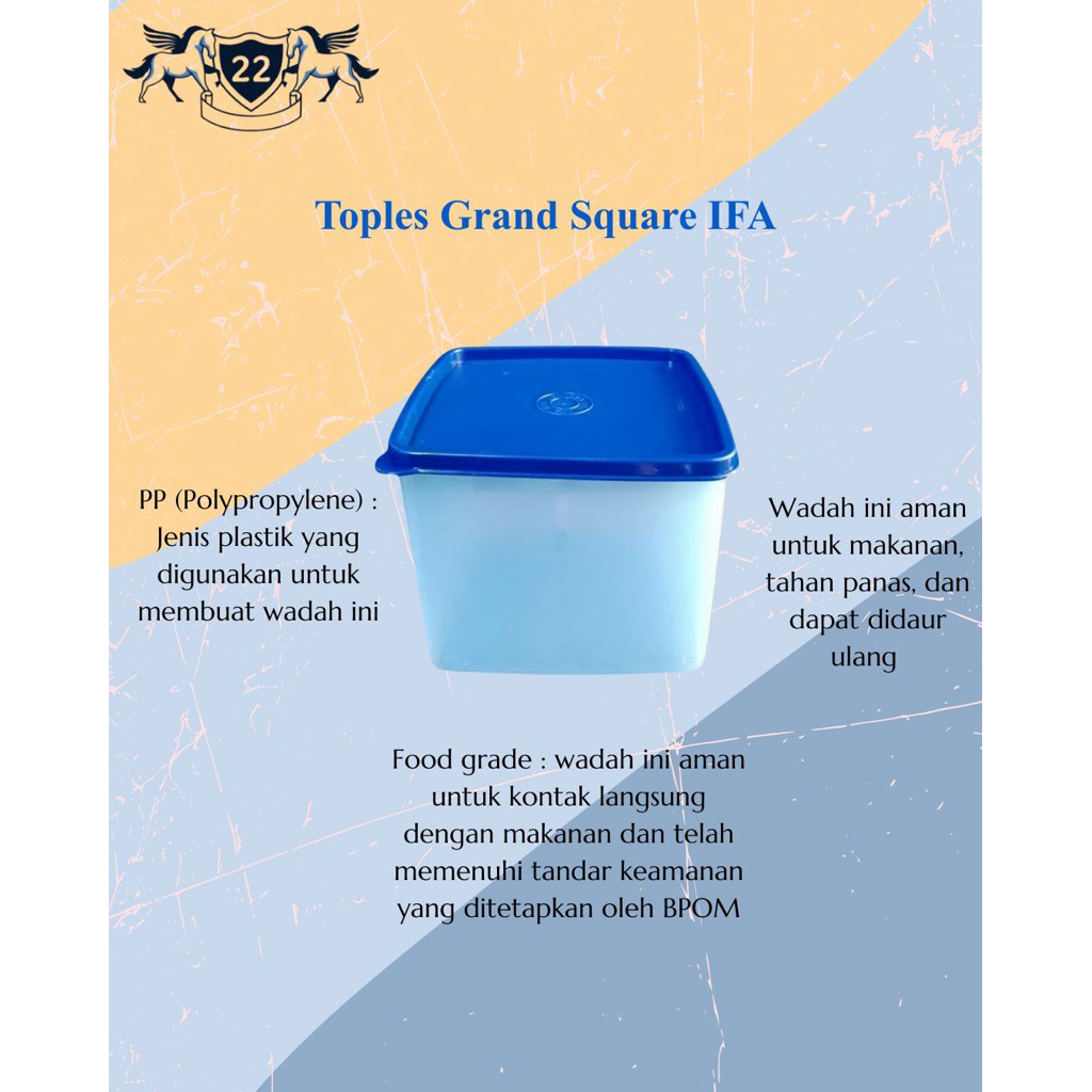 Toples Grand Square Merk IFA