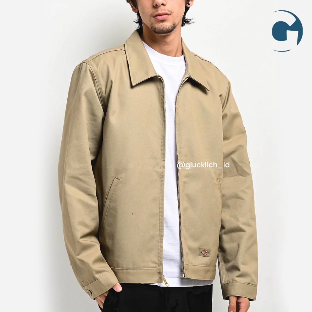 Dickies, Eisenhower Unlined Work Jacket Khaki