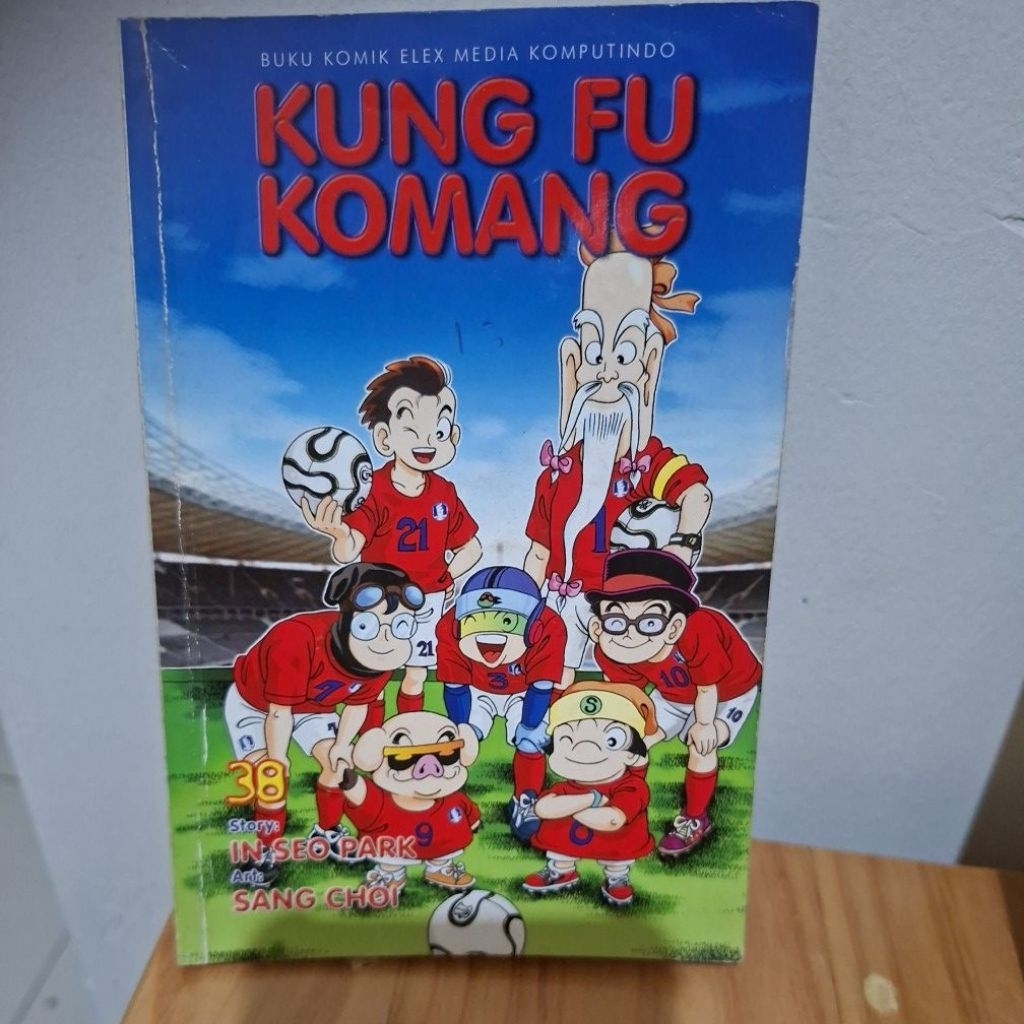 buku komik bekas kung fu komang