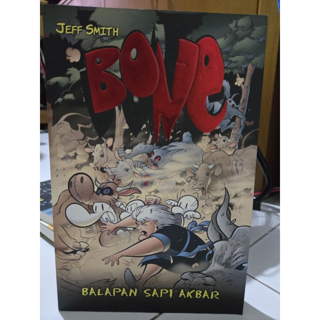 Preloved komik Bone vol 2 Balapan Sapi Akbar by Jeff Smith