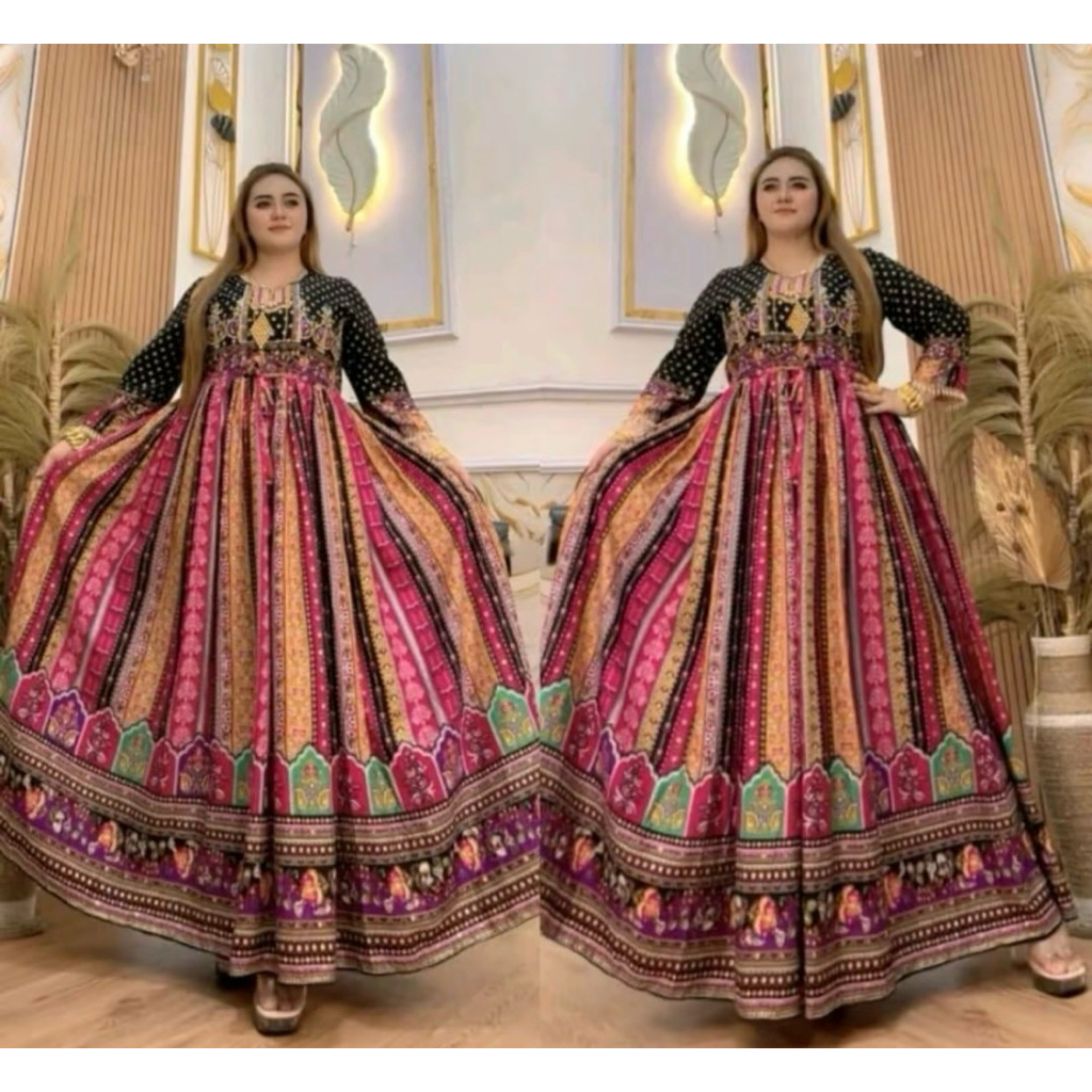 Gamis wanita Hindi Layla Layla