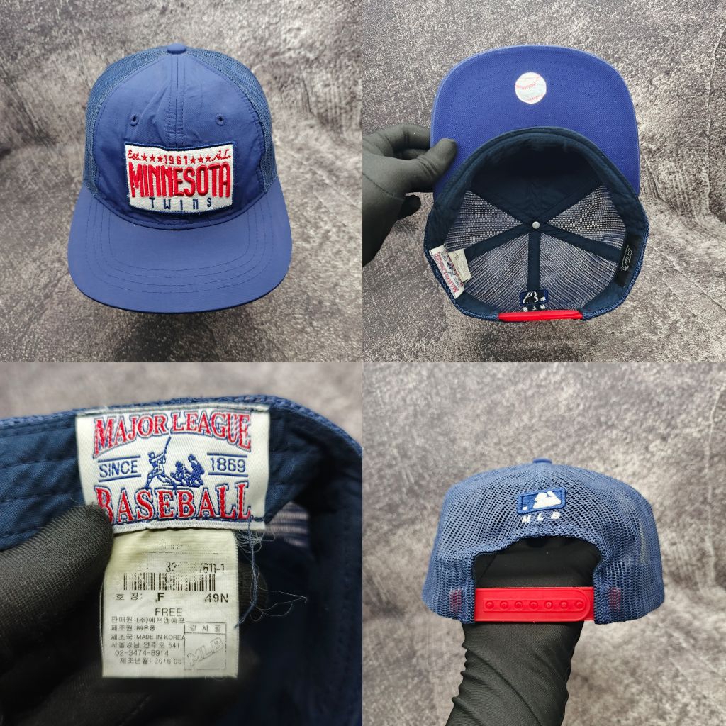 Topi Snapback Anak MLB MINNESOTA - Original Second