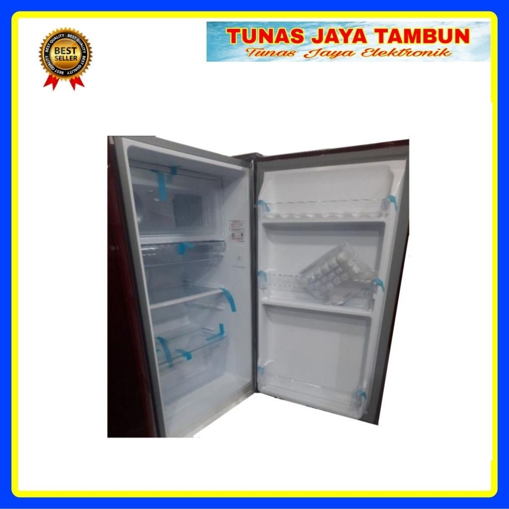 KULKAS POLYTRON PRB 157 LB / KULKAS POLYTRON 1 PINTU 150 LITER  / POLYTRON KULKAS 1 PINTU 150 LITER 