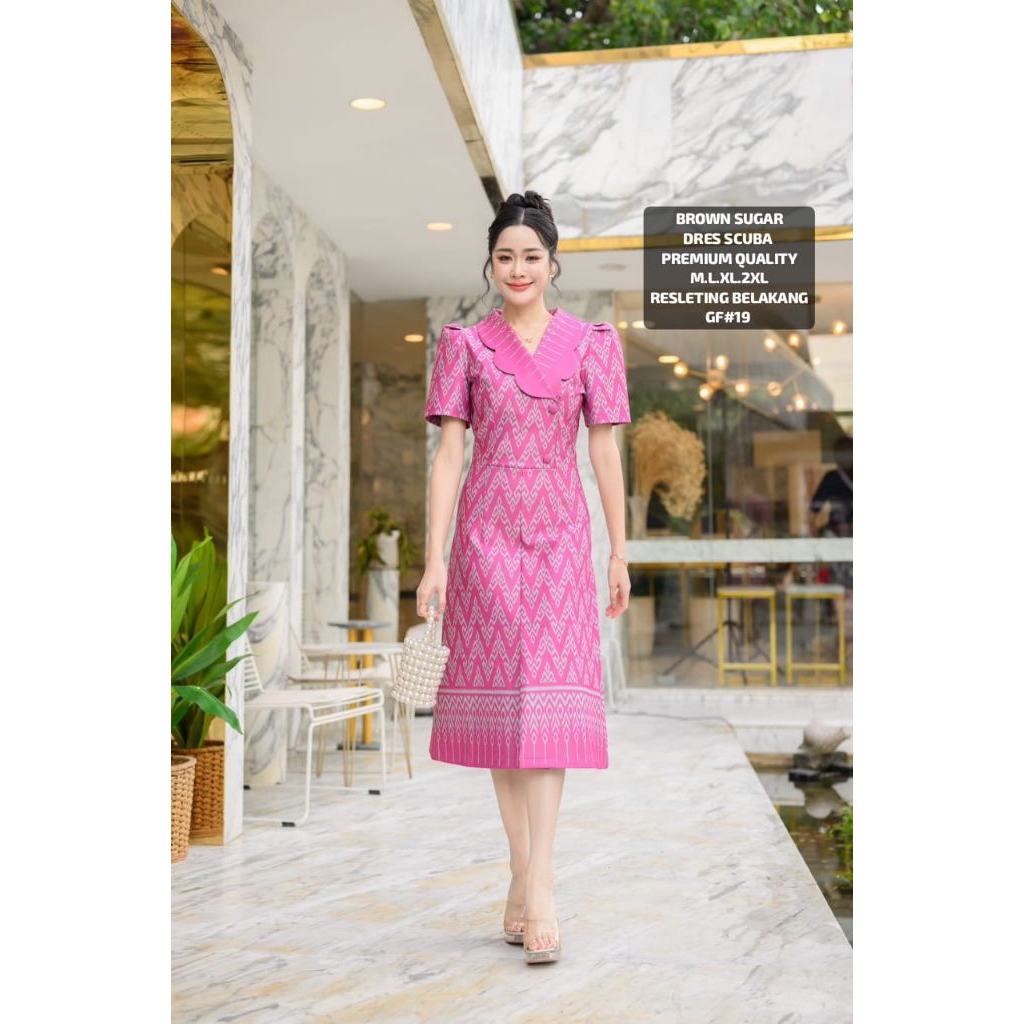 [ READY ] DRESS MAXI WANITA GAUN BAHAN SILK TEBAL PREMIUM